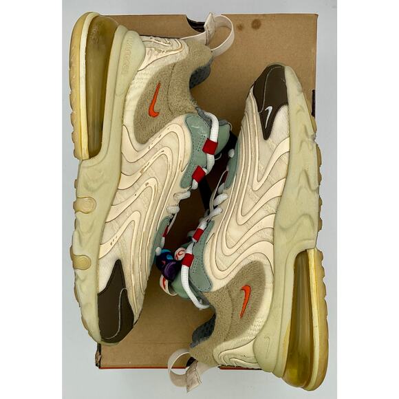 Travis Scott x Nike Air Max 270 React ENG Cactus Trails Sz 6 CT2864 200 #285 main image 7